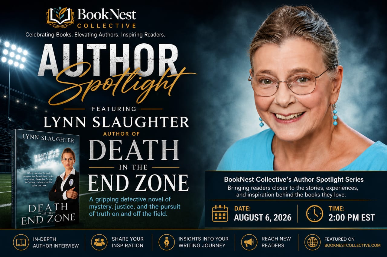 Author Spotlight banner featuring Lynn Slaughter